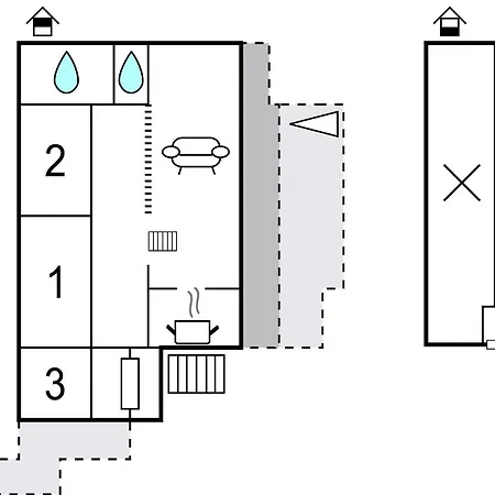 Semesterbostad Three-bedroom With Sea View 04
